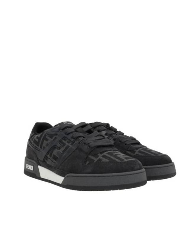 Match FF Jacquard Low Top Sneakers Black - FENDI - BALAAN 5