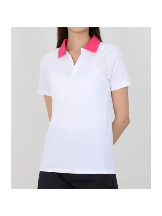 Baily seamless Polo GWJT09398 0000 Women's Baily seamless polo - J.LINDEBERG - BALAAN 1