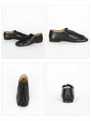 Square Toe Lambskin Lace Up Derby Black - LEMAIRE - BALAAN 3