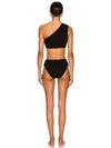 Asymmetrical Rib Bikini Black - BOTTEGA VENETA - BALAAN 2
