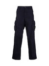 Stretch Cotton Tela Paracadute Cargo Pants Navy - STONE ISLAND - BALAAN 3