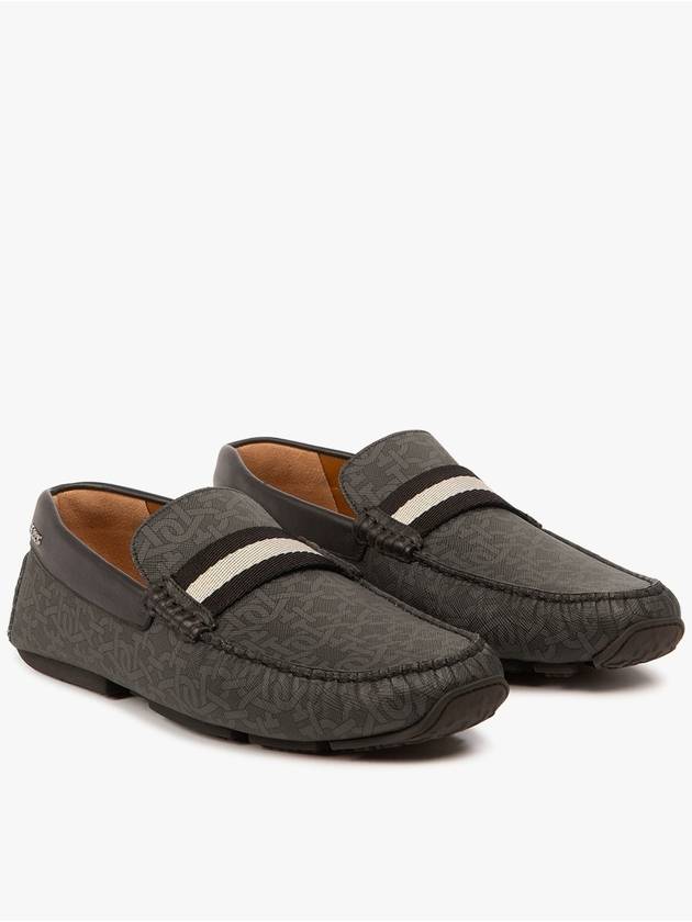 Pierce T Driving Shoes Charcoal - BALLY - BALAAN 3