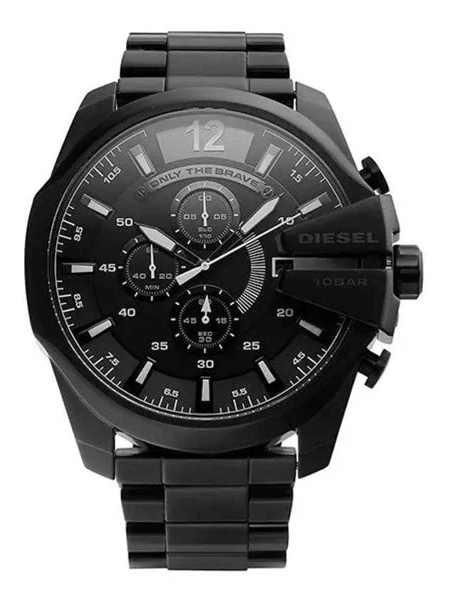 Mega Chief Chronograph Watch Black - DIESEL - BALAAN 1