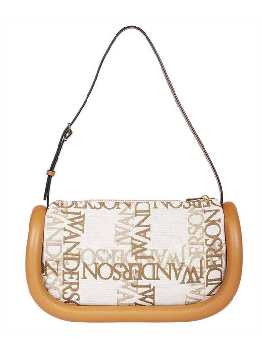 The Bumper 15 Jacquard Grid Logo Shoulder Bag Brown - JW ANDERSON - BALAAN 1