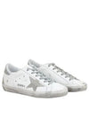 Superstar Silver Tab Low Top Sneakers White - GOLDEN GOOSE - BALAAN 2