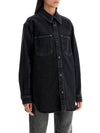 long sleeve shirt CB0082 900 BLACK - ACNE STUDIOS - BALAAN 3