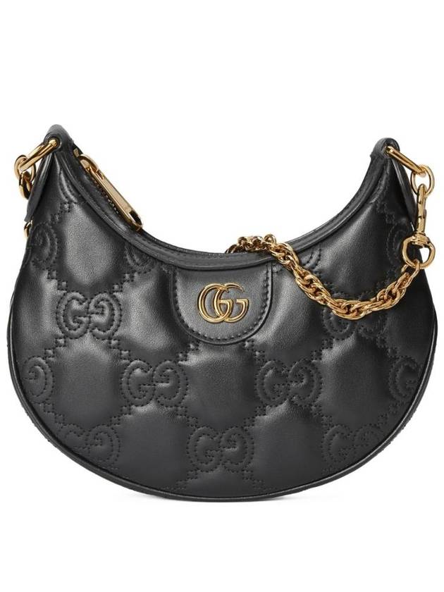 GG Matelasse Leather Mini Shoulder Bag Black - GUCCI - BALAAN 2