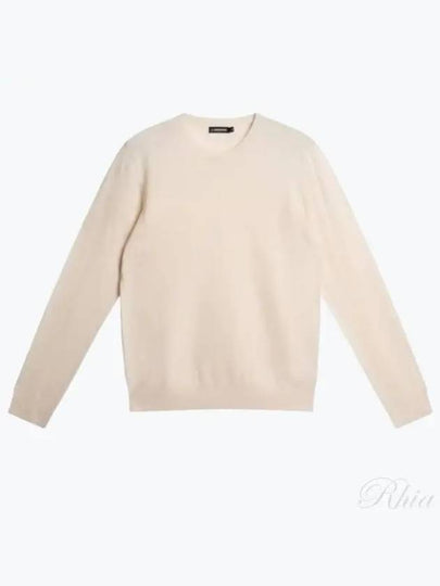 Lyle Light Merino Wool Knit Top Cloud White - J.LINDEBERG - BALAAN 2