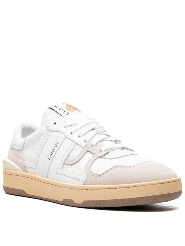 Clay Low Top Sneakers White - LANVIN - BALAAN 3