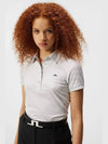 Golf Alaya Jacquard Polo GWJT09013 A040 Women's Alaya Jacquard Polo - J.LINDEBERG - BALAAN 6