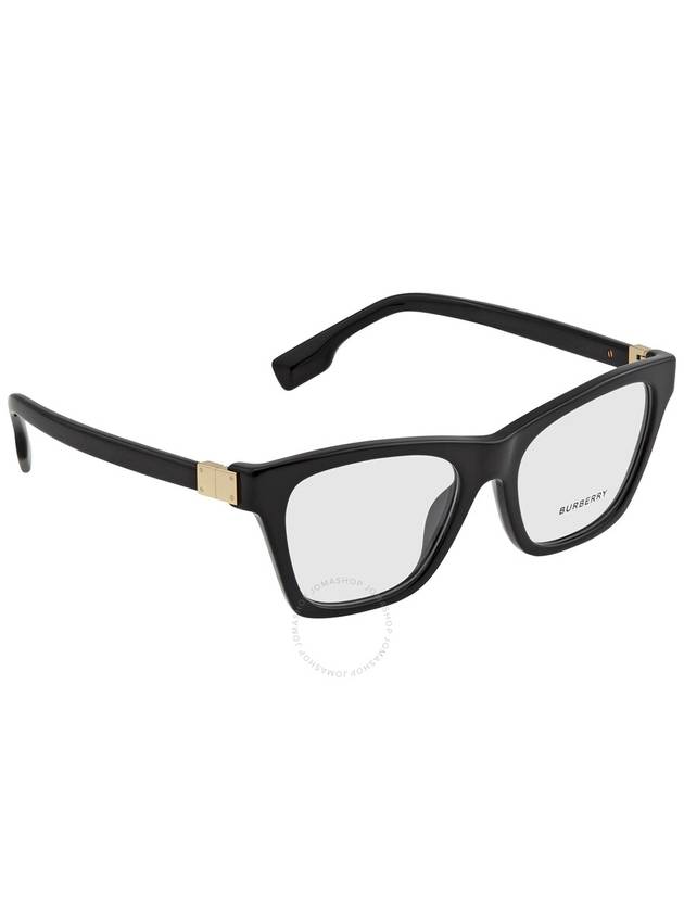 Eyewear Demo Square Eyeglasses Black - BURBERRY - BALAAN 4