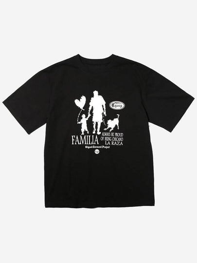 Chicano Family Short Sleeve T Shirt Black - OGARP - BALAAN 2