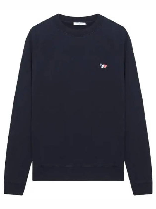 Tricolor Fox Patch Sweatshirt Men - MAISON KITSUNE - BALAAN 1