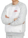 padded sweatshirt white - HORN GARMENT - BALAAN 6