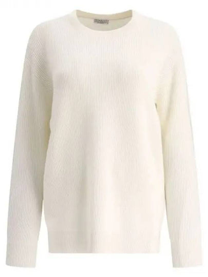 Crew neck cashmere knit 270455 - BRUNELLO CUCINELLI - BALAAN 1