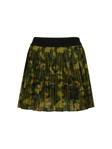 W Camo Chiffon Pleats SQBK - ANEWGOLF - BALAAN 1