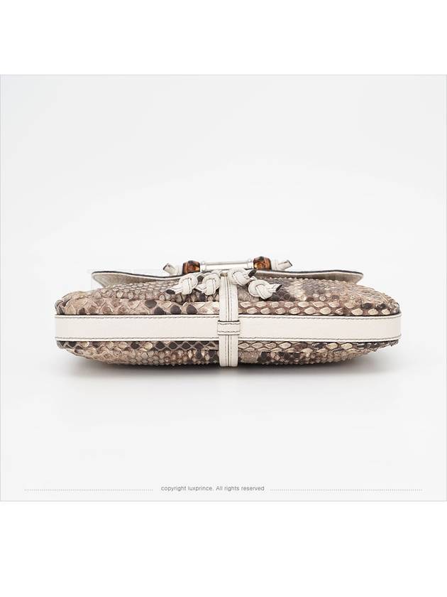 Bamboo python shoulder bag 235320 0904sva - GUCCI - BALAAN 5