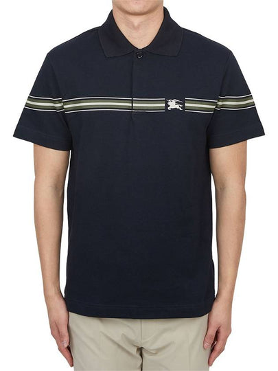 Striped cotton polo shirt 8105139 - BURBERRY - BALAAN 2