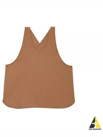 24 Apron Top in Bath Brown TOAP WS 000 - BASERANGE - BALAAN 1