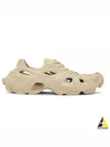 HD Rubber Sole Cut-Out Low Top Sneakers Beige - BALENCIAGA - BALAAN 2