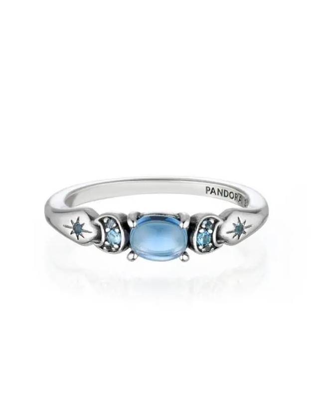 Aladdin Princess Jasmine Ring Blue Silver - PANDORA - BALAAN 3