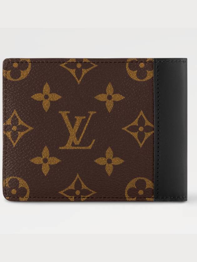 Multiple Half Wallet Brown Black - LOUIS VUITTON - BALAAN 8