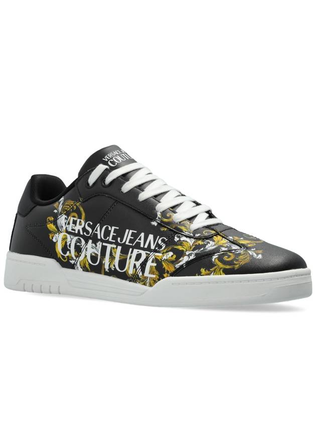 Versace Jeans Couture Sneakers Brooklyn, Men's, Black - VERSACE - BALAAN 4