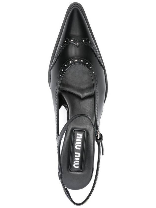 Miu Miu 35Mm Slingback Pumps - MIU MIU - BALAAN 4