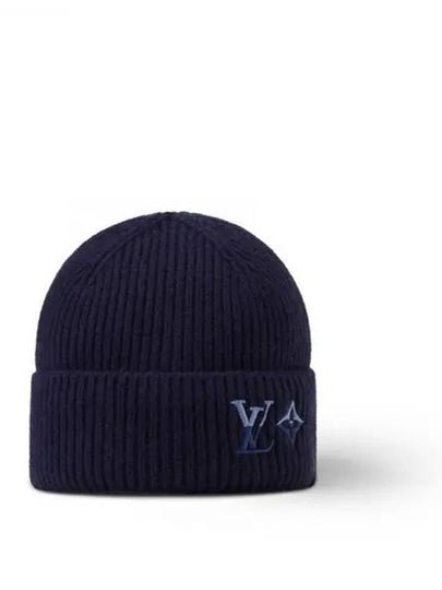 LV Dual Cashmere Beanie Navy - LOUIS VUITTON - BALAAN 2