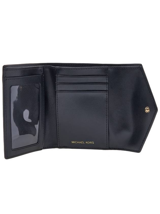 Carmen Medium Saffiano Leather Tri-Fold Half Wallet Black - MICHAEL KORS - BALAAN 11