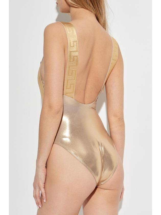 Versace One-piece Swimsuit, Women's, Gold - VERSACE - BALAAN 4