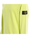 Garment Dyed Malfile Fleece Crewneck Sweatshirt Apple Green - STONE ISLAND - BALAAN 5