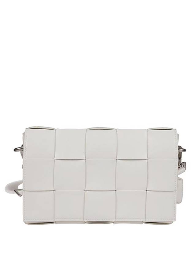 Cassette Versatil Strap Cross Bag White - BOTTEGA VENETA - BALAAN 2