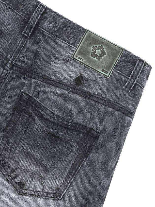 Dirty Washed Jeans Dusty Black - ULKIN - BALAAN 5