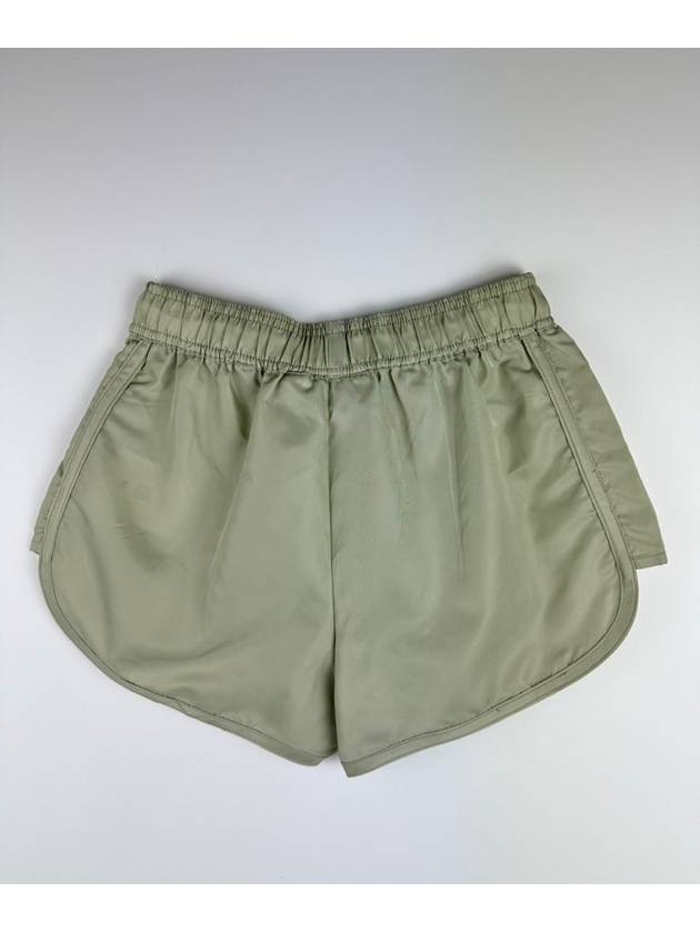 Logo Patch Canvas Shorts Green - FEAR OF GOD - BALAAN 3