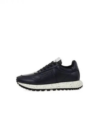 Men s Metal Logo Sported Sole Sneakers Navy 270978 - EMPORIO ARMANI - BALAAN 1