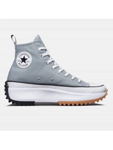 Run Star Hike High Top Sneakers Ash Stone - CONVERSE - BALAAN 1