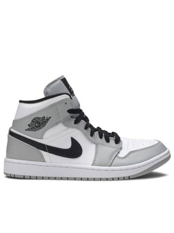 Jordan 1 Mid Chicago High Top Sneakers Mid Light Smoke Grey - NIKE - BALAAN 1