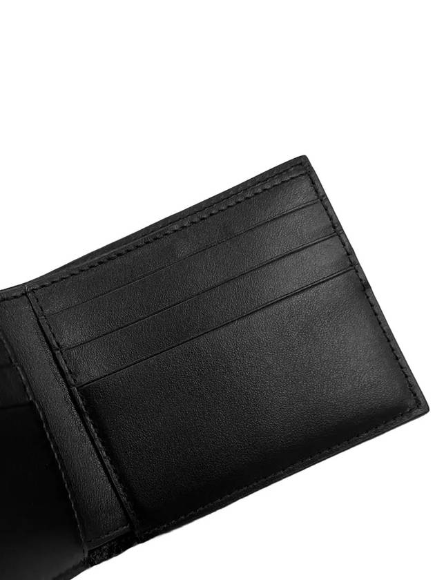 Men's Intrecciato Half Wallet Black - BOTTEGA VENETA - BALAAN 7