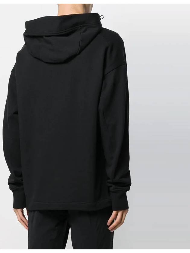 11Th Anniversary Wappen Strap Hoodie Black - CP COMPANY - BALAAN 5