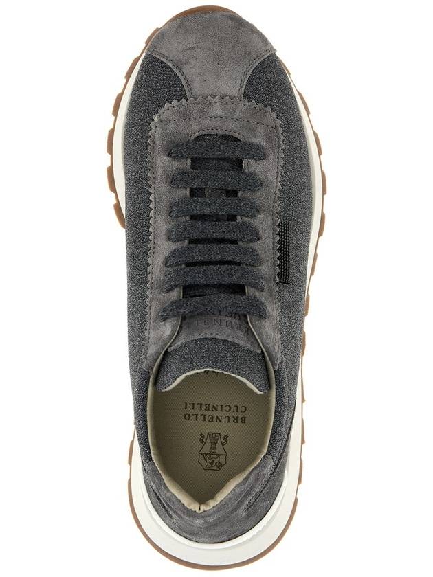 Runner low top sneakers gray - BRUNELLO CUCINELLI - BALAAN 5