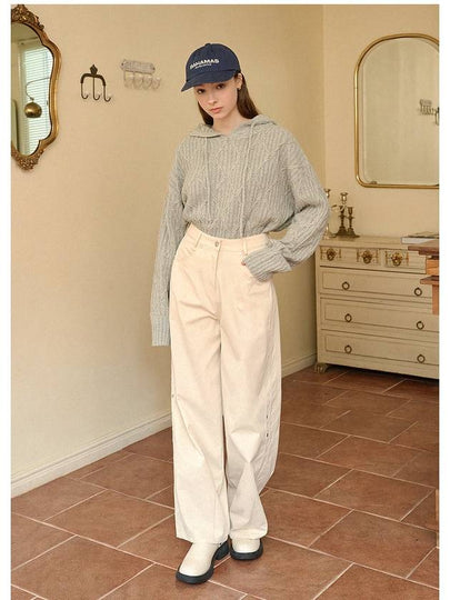 Crunchy rivet point balloon pants - MICANE - BALAAN 2