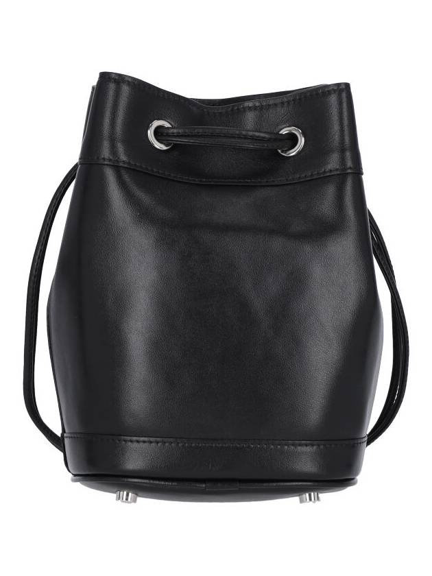 Très Vivier Leather Bucket Bag Black - ROGER VIVIER - BALAAN 4