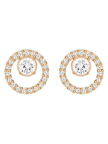 Creativity Stud Earrings Rose Gold - SWAROVSKI - BALAAN 1