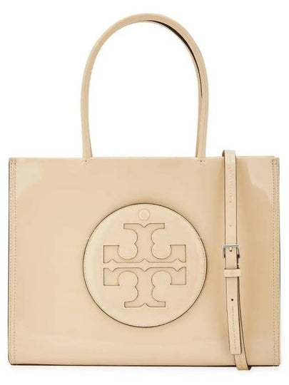 Ella Bio Small Tote Bag Beige - TORY BURCH - BALAAN 2