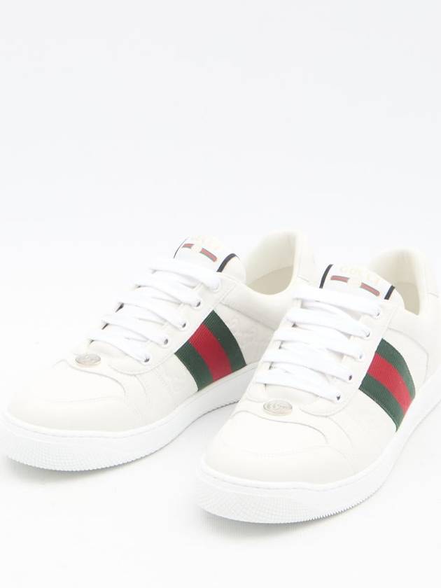 Screener Low Top Sneakers White - GUCCI - BALAAN 6