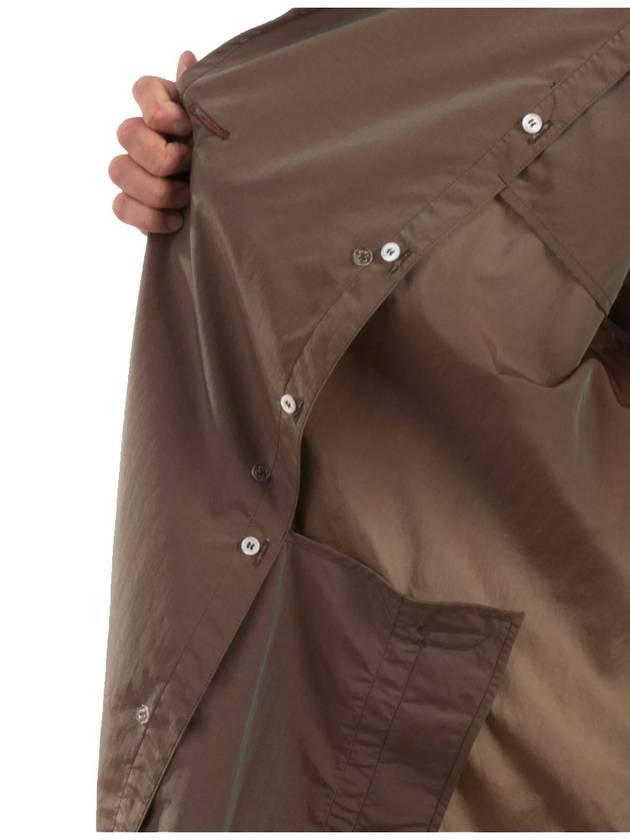 Gabardine Shirt 3 in 1 Men's L Size Overfit Coat - MAISON MARGIELA - BALAAN 4