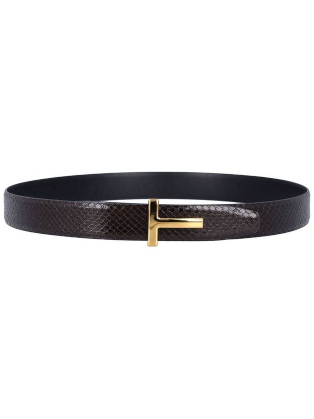 Printed Python belt - TOM FORD - BALAAN 2