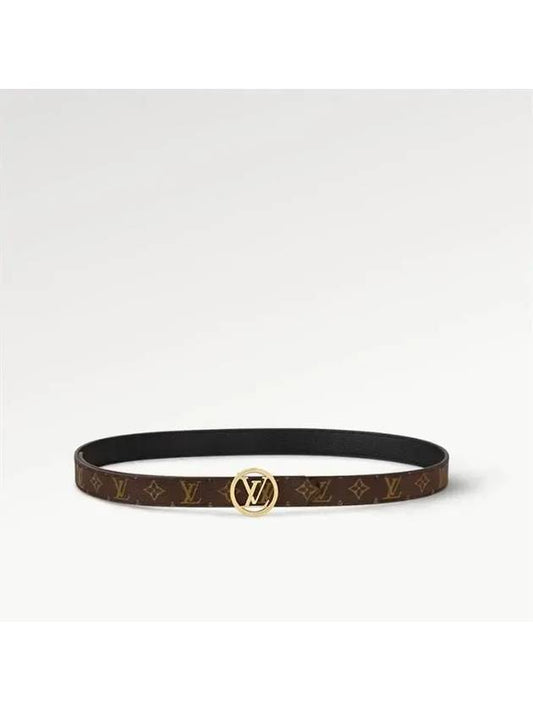 LV Circle 20mm Reversible Belt Monogram M0567X - LOUIS VUITTON - BALAAN 1