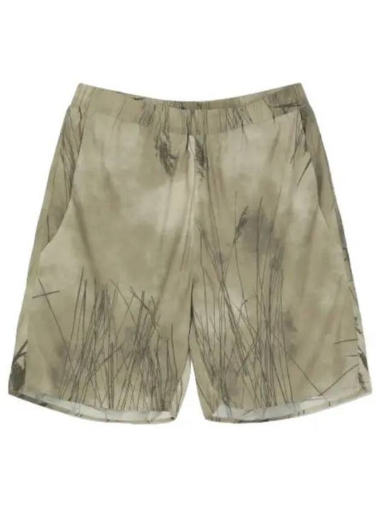 Foul Light Print Shorts Pants Khaki - NORSE PROJECTS - BALAAN 1